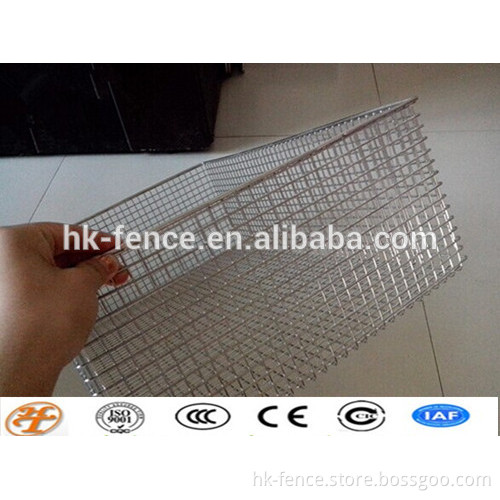 SS welded wire mesh basket direct factory